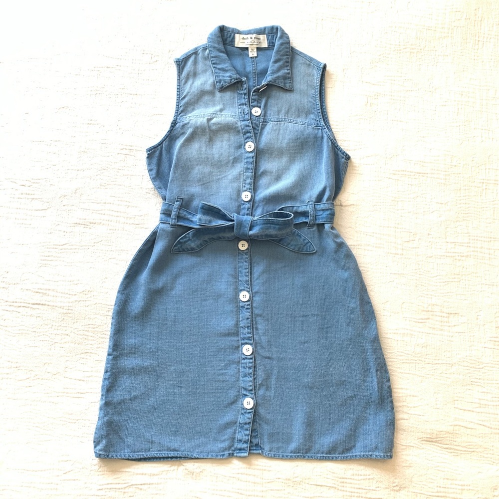 Anthropologie Cloth & Stone blue mini dress